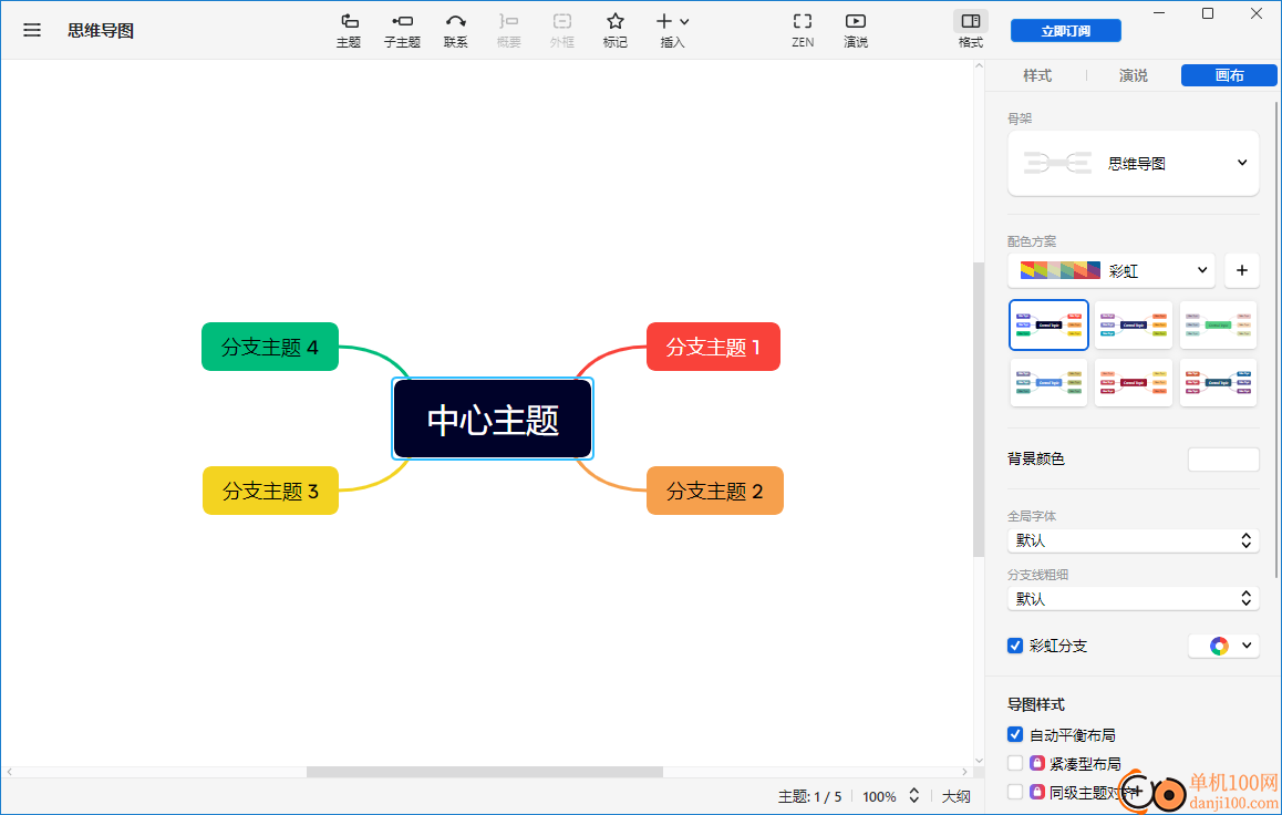 XMind ZEN(思维导图)