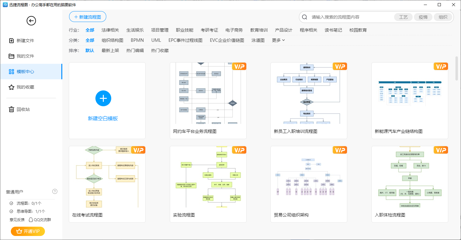 迅捷流程图软件