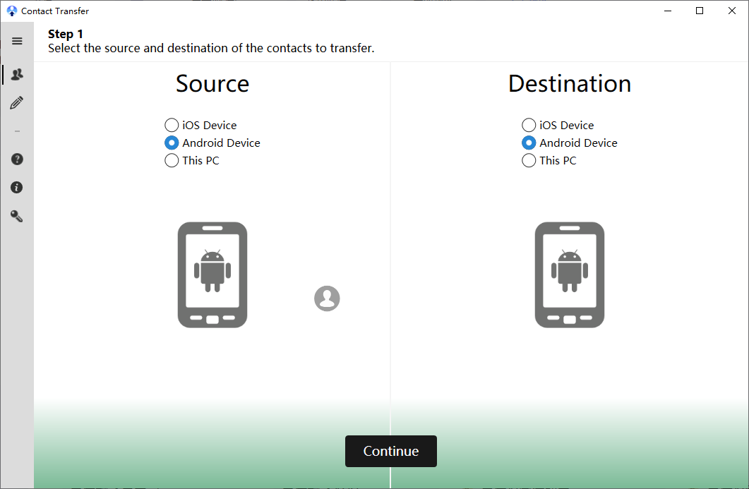Contact Transfer(苹果安卓数据传输备份工具)
