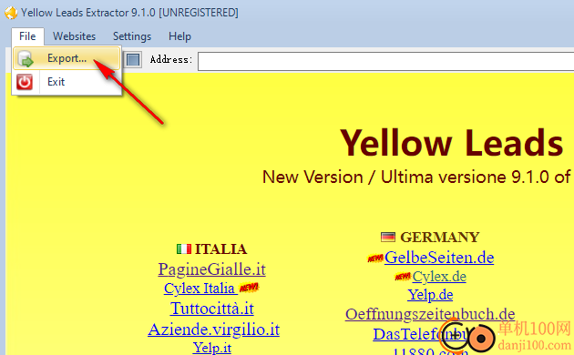 Yellow Leads Extractor(黄页信息抓取工具)