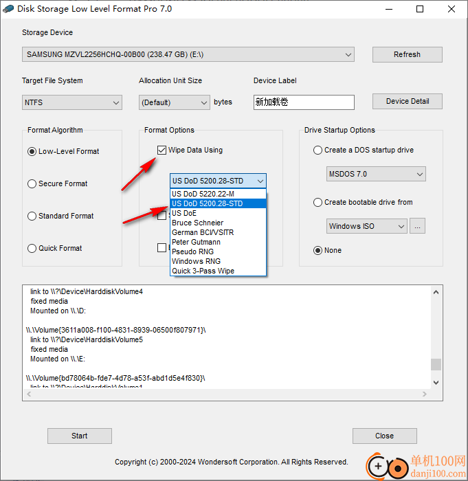 Disk Storage Low Level Format Pro(低级格式化工具)