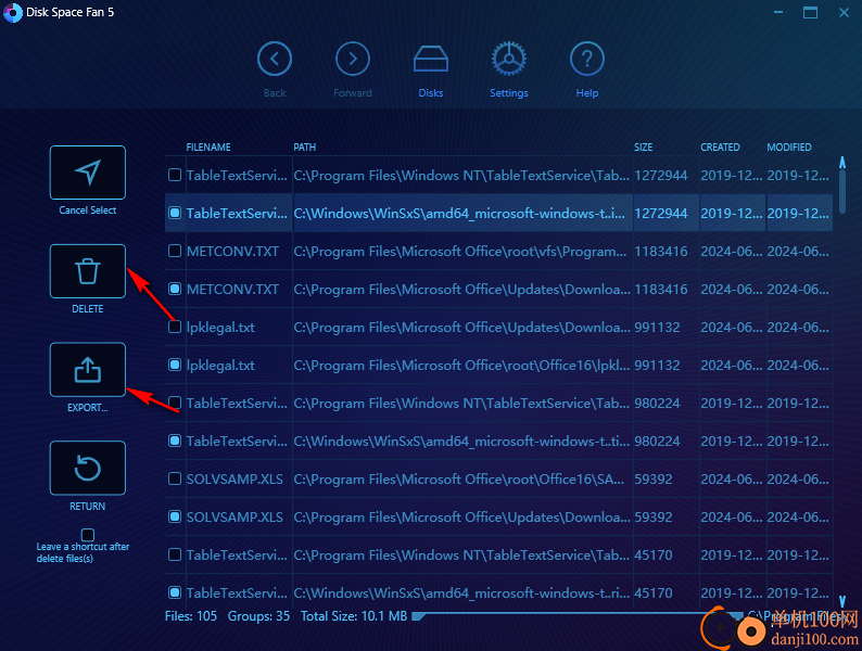 Desksware Disk Space Fan(磁盘空间分析器)