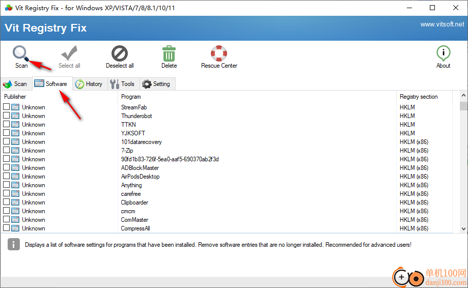 Vit Registry Fix(注册表修复工具)