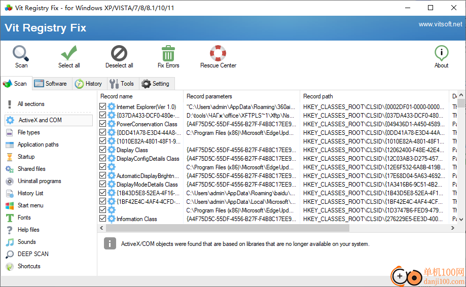 Vit Registry Fix(注册表修复工具)