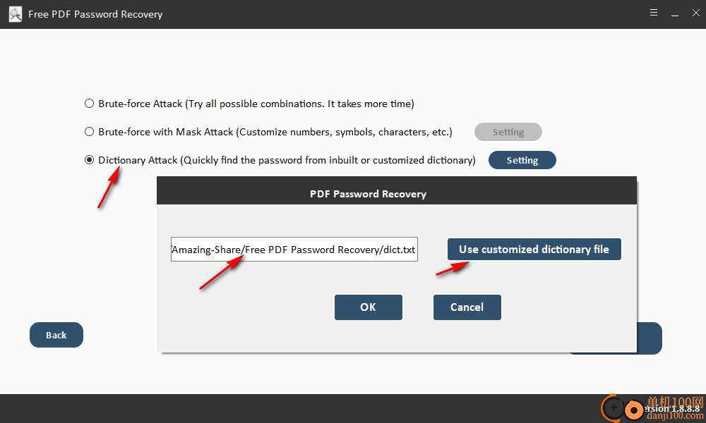 Free PDF Password Recovery(PDF密码恢复)