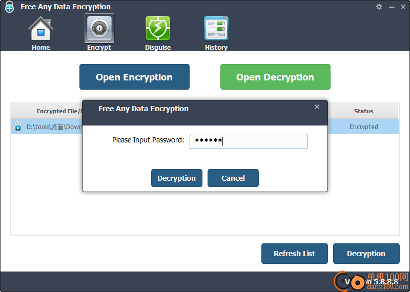 Free Any Data Encryption(文件加密)