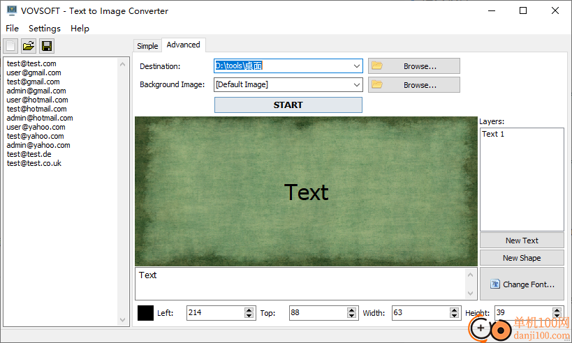 Text to Image Converter(文字转图片工具)