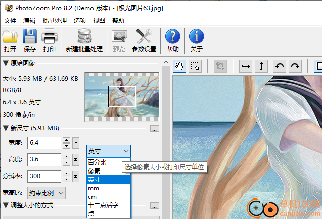 Benvista PhotoZoom Pro(图片无损放大工具)