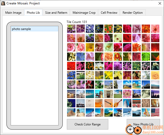 Photo Mosaic Maker X9 Standard Edition(图片马赛克拼接设计)