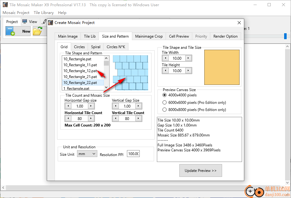 Tile Mosaic Maker X9 Professional Edition(瓷砖马赛克制作设计)