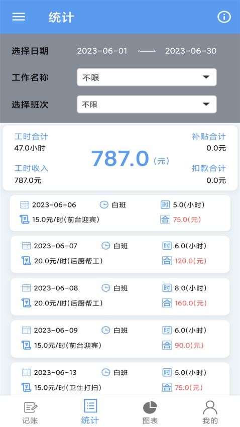 小时工记账宝官网版v1.0.6 1