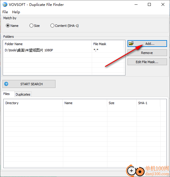 VovSoft Duplicate File Finder(重复文件查找器)