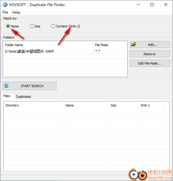 VovSoft Duplicate File Finder(重复文件查找器)