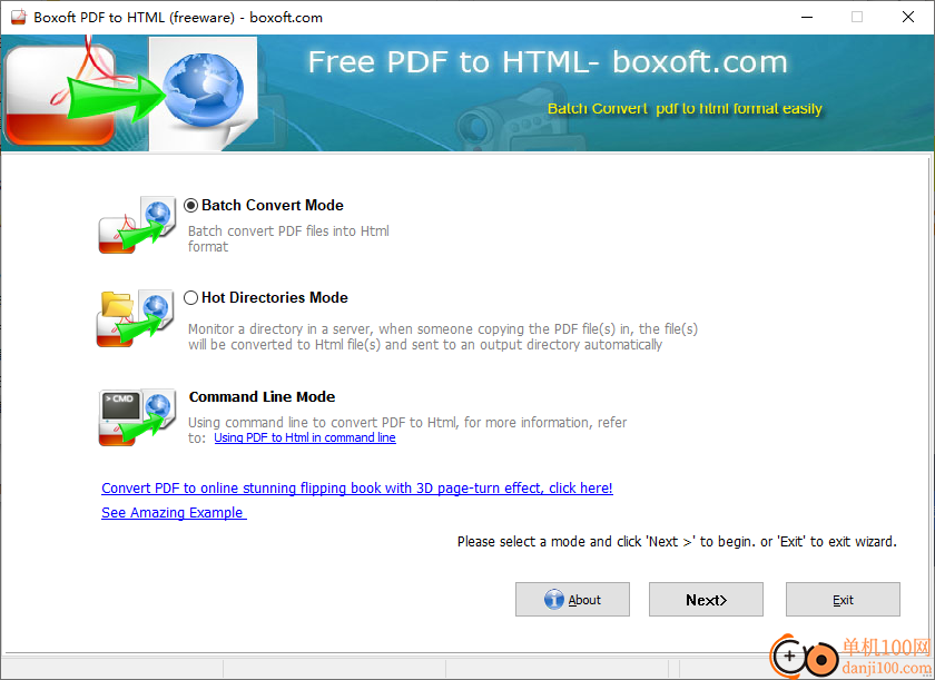 Boxoft PDF to Html(pdf转html转换器)