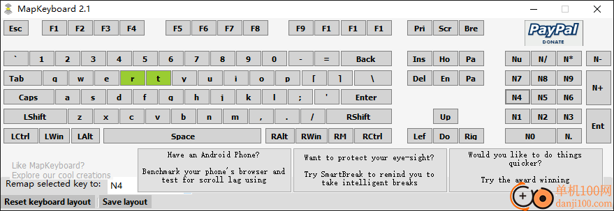 MapKeyboard(键盘键位修改软件)