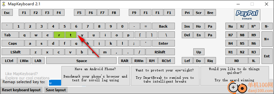 MapKeyboard(键盘键位修改软件)