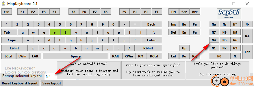 MapKeyboard(键盘键位修改软件)