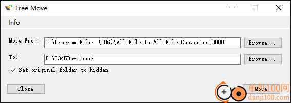 Free Move(移动已安装软件程序文件夹)