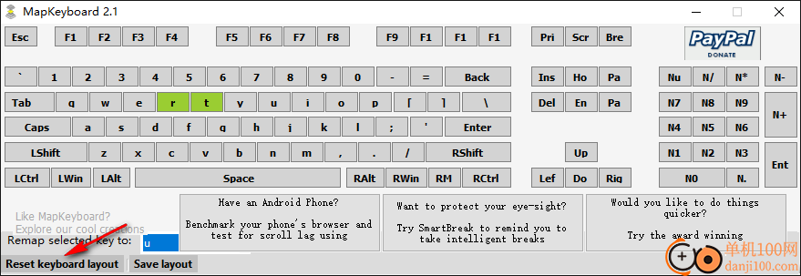 MapKeyboard(键盘键位修改软件)