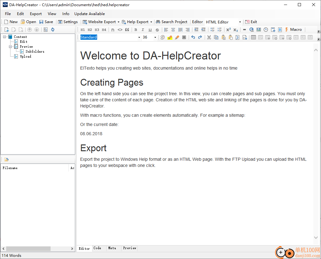 DA-HelpCreator(帮助文档制作软件)