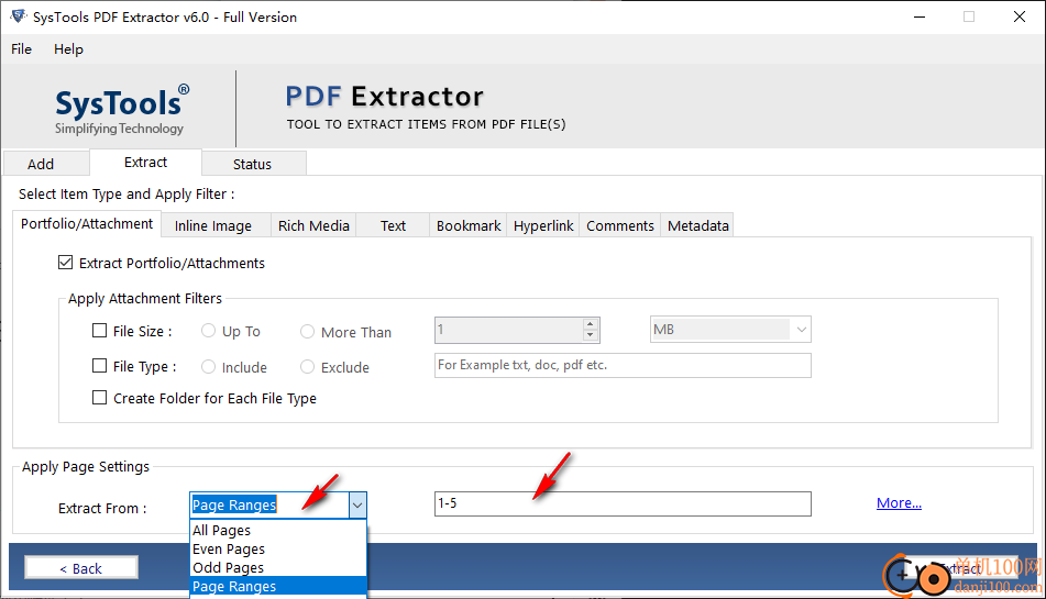 SysTools PDF Extractor(PDF文件圖片提取器)