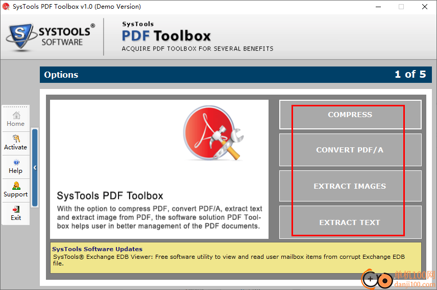 SysTools PDF Toolbox(PDF工具箱)