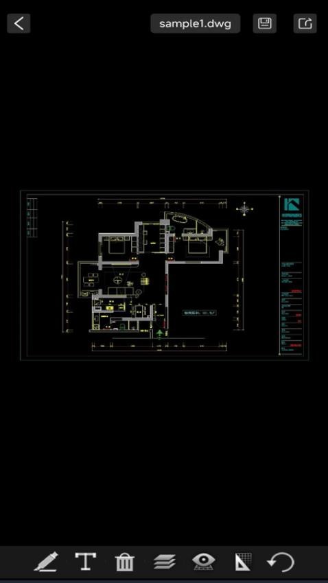 手機CAD免費快速看圖王官方版v1.0.1 2