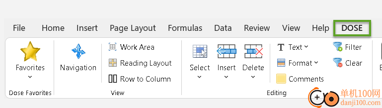 Zbrainsoft Dose for Excel(excel插件)