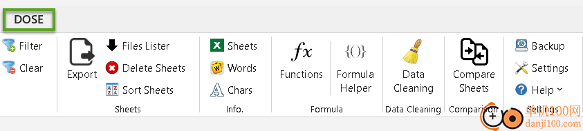 Zbrainsoft Dose for Excel(excel插件)