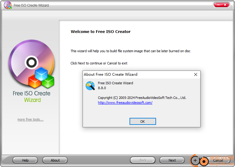 Free ISO Create Wizard(光盘ISO制作App)