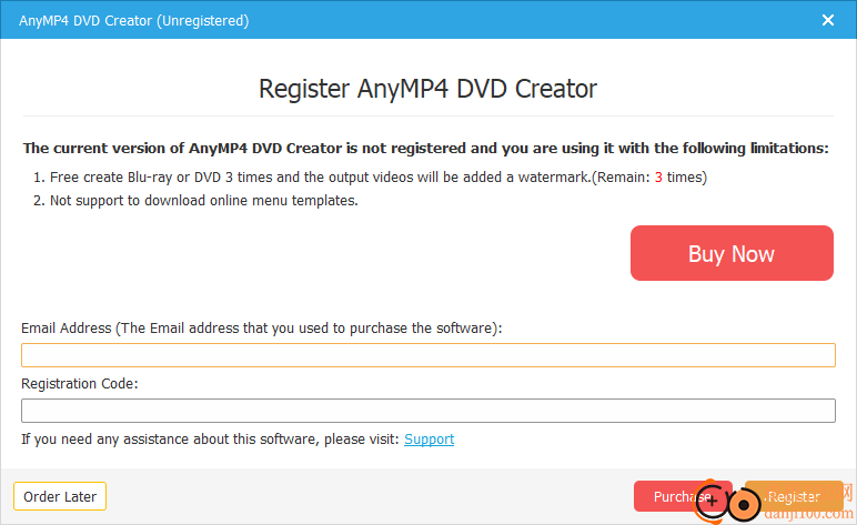 AnyMP4 DVD Creator(DVD制作軟件)