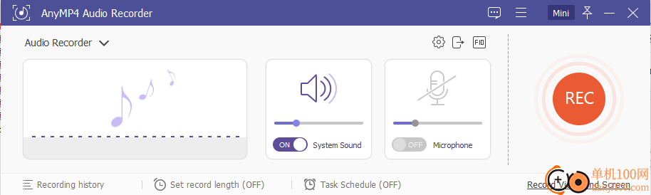 AnyMP4 Audio Recorder(录音软件)