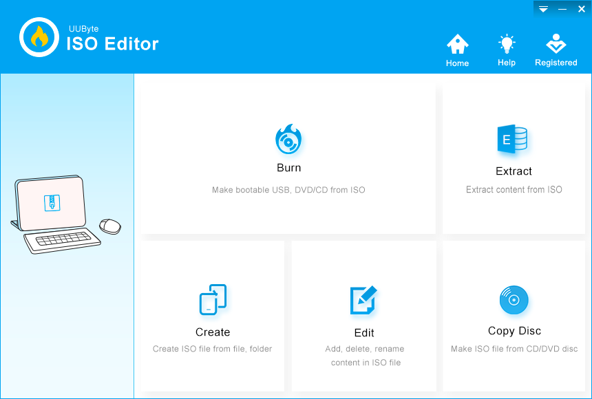 UUbyte ISO Editor(提取ISO文件工具)