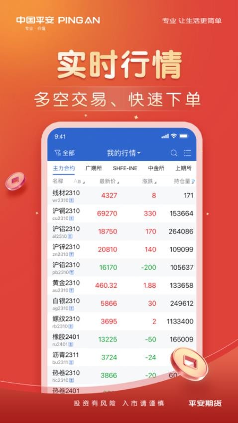 平安期貨博易官網版v5.6.10 1