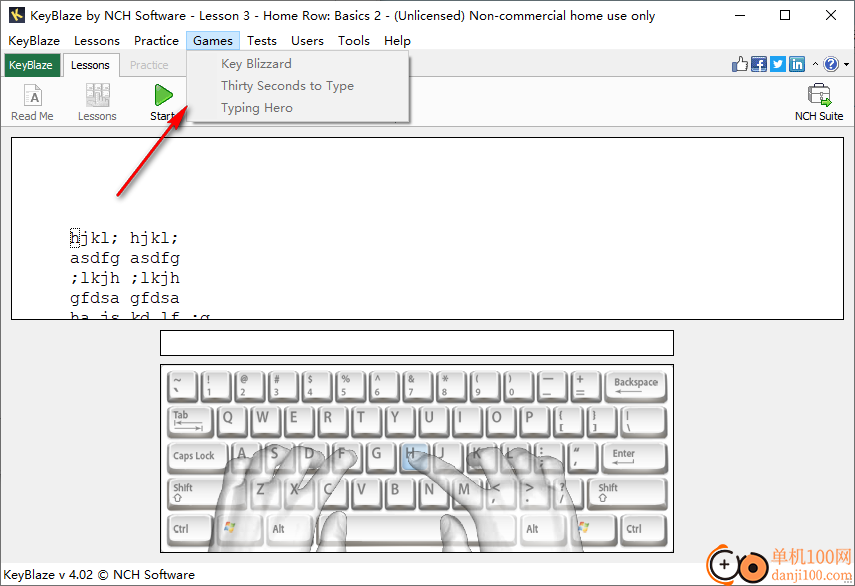 KeyBlaze Typing Tutor(打字练习工具)