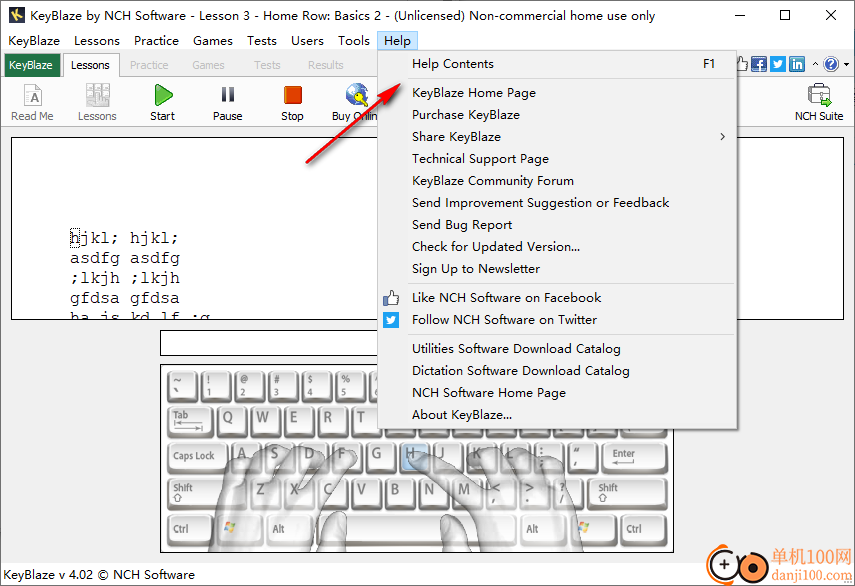 KeyBlaze Typing Tutor(打字練習工具)