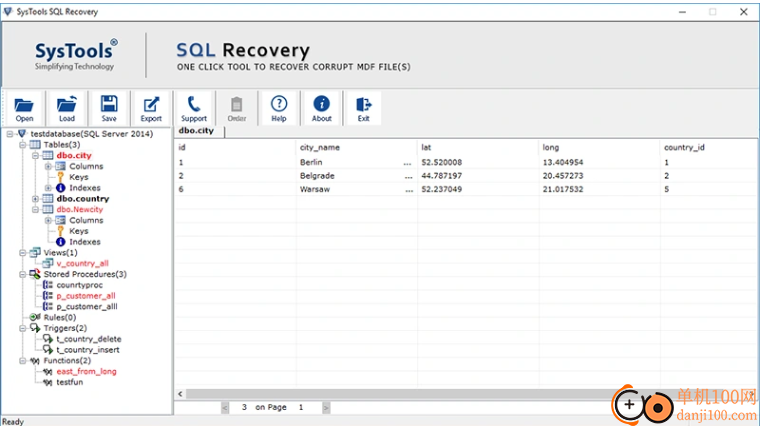 SysTools SQL Recovery(数据库备份恢复工具)