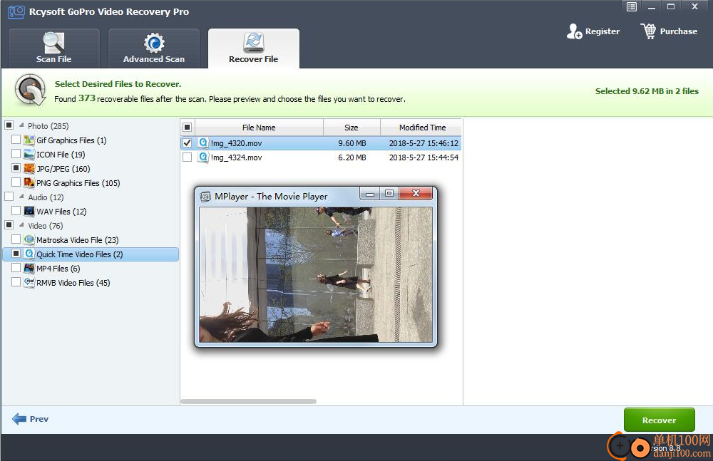 Rcysoft GoPro Video Recovery Pro(視頻恢復)