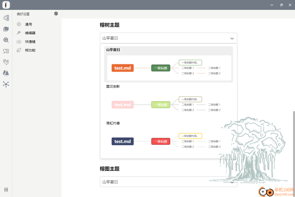 Ficus(结构化markdown编辑管理器)