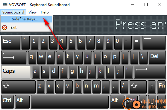 Vovsoft Keyboard Soundboard(鍵盤聲音觸發器)