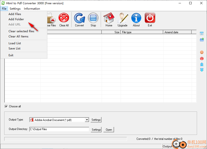 Html to Pdf Converter 3000(HTML转PDF转换器)