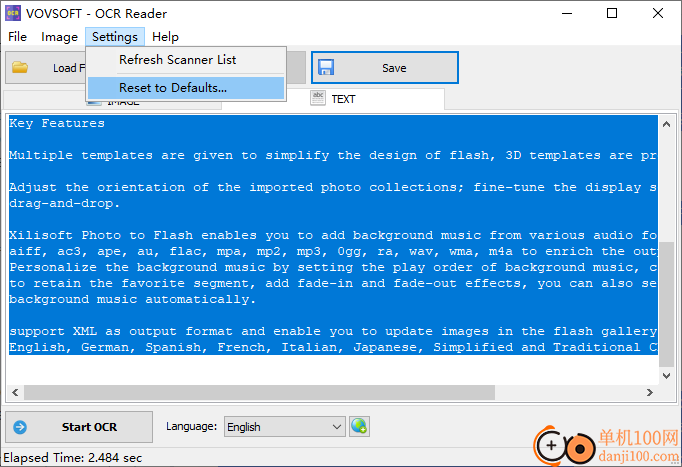 Vovsoft OCR Reader(文字识别)