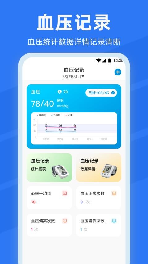 血糖血压记录本mmHg最新版v3.5.7 3