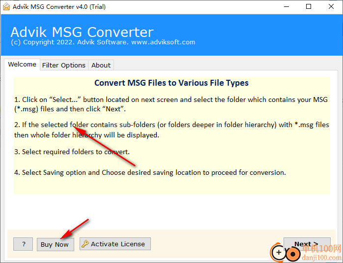 Advik MSG Converter(MSG转换器)