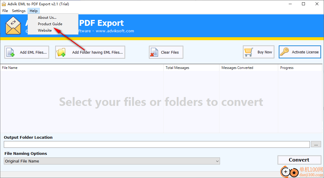 Advik EML to PDF Export(EML转PDF)