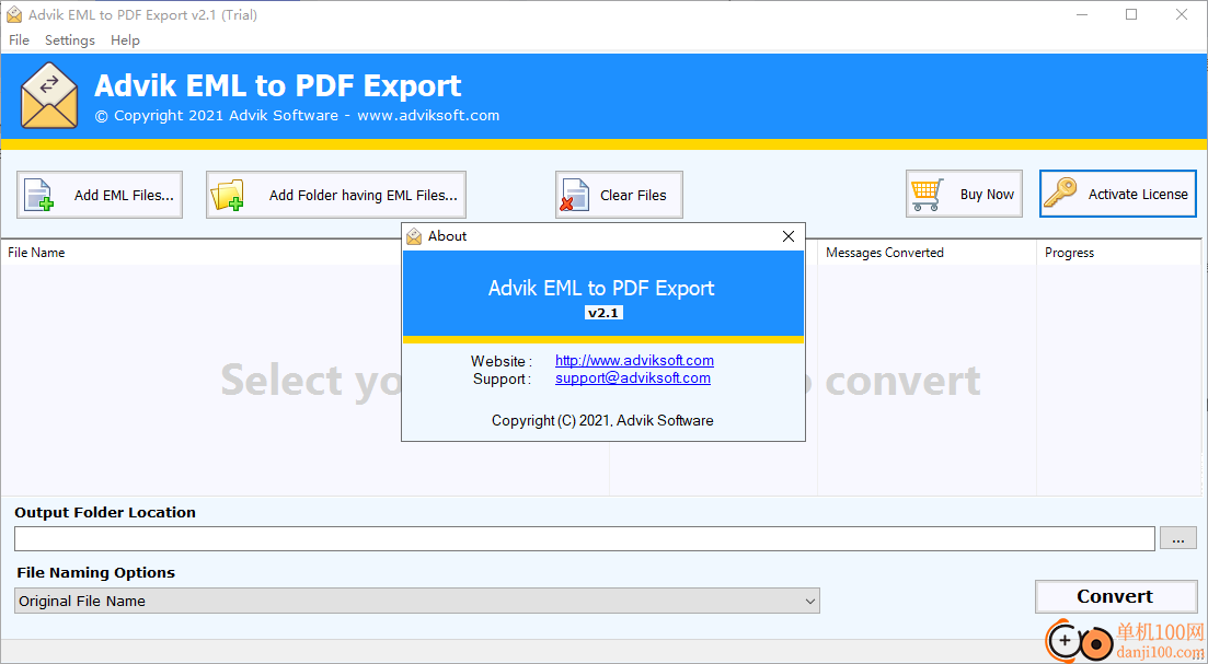 Advik EML to PDF Export(EML转PDF)