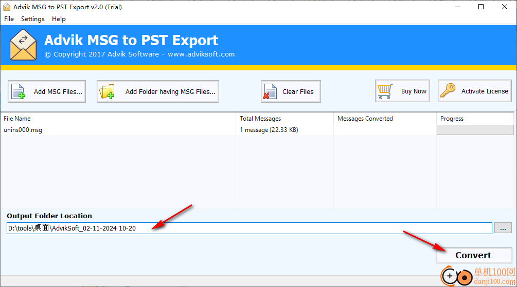 Advik MSG to PST Export(MSG转PST)