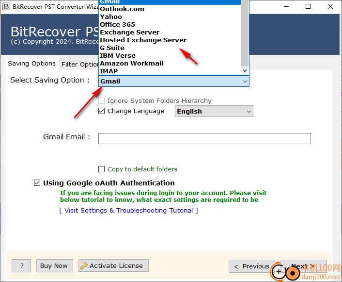 BitRecover PST Converter Wizard(PST邮件转换器)