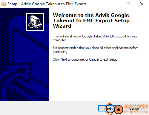 Advik Google Takeout to EML Export(MBOX转换EML)