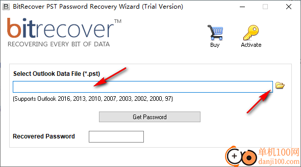 BitRecover PST Password Recovery Wizard(pst密码恢复)